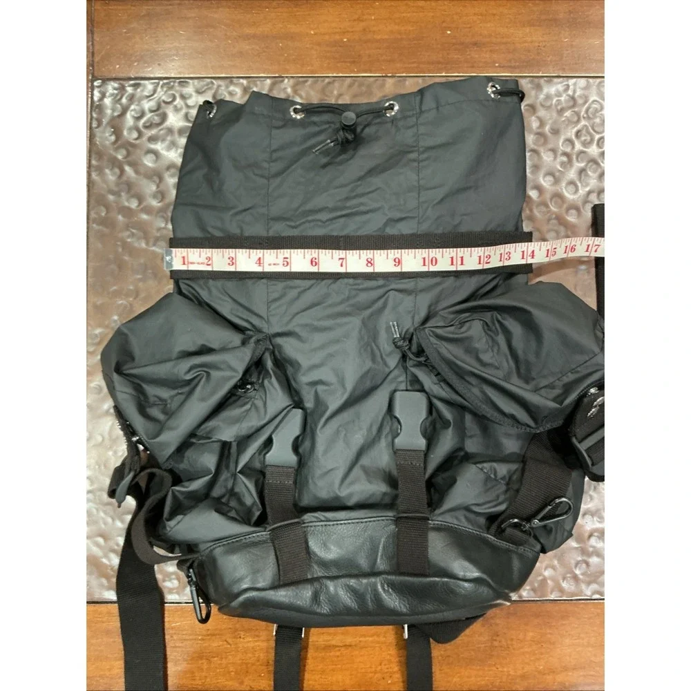 Y 3 Utility Backpack Logo Men Bag Yohji Yamamoto Adidas Collaboration, Black
